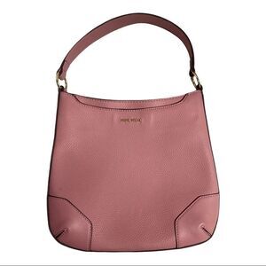 NINE‎ WEST, small pink purse, 11X4X10, 7” strap, zipper closure
